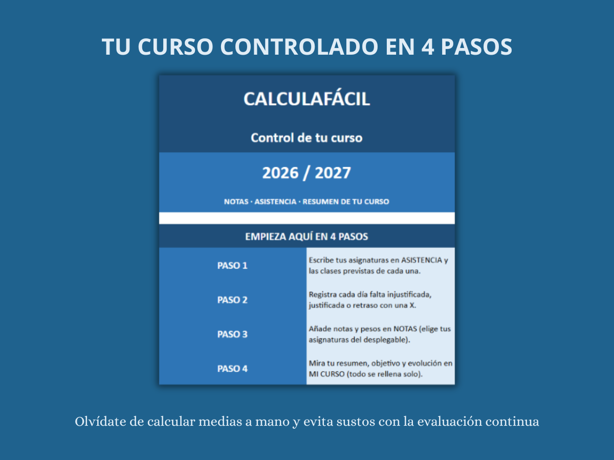 PORTADA: lo primero que ves al abrir el Excel